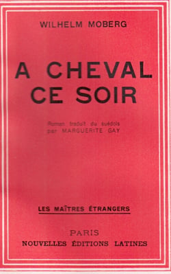 À cheval, ce soir