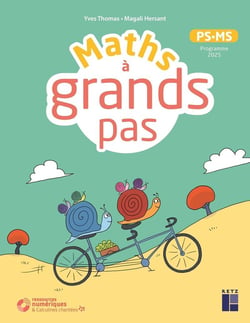 Maths à grand pas - PS-MS