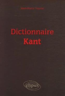 Dictionnaire kant