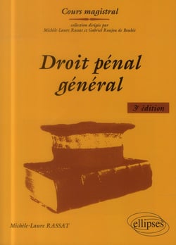 Droit Pénal Général (3E Édition)