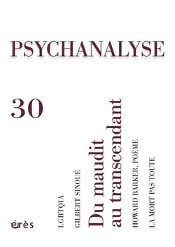 Revue psychanalyse n.30 - du maudit au transcendant