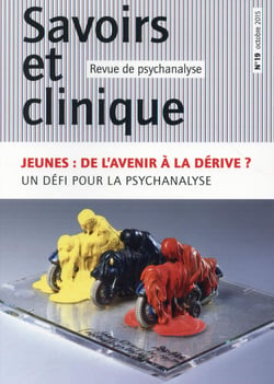 Savoirs et clinique n.19 : jeunes : de l'avenir à la dérive ?