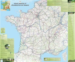 70050 - 70050 VOIES VERTES ET VELOROUTES PLASTIFIEE 1/1M