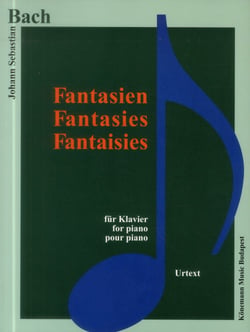 Bach - fantaisies