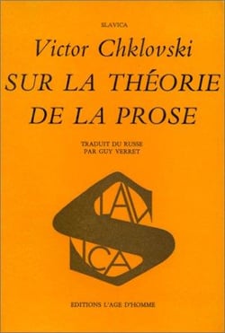 Sur la theorie de la prose