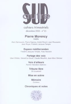 Autre sud no23 : morency pierre