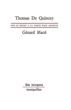 Sur le heurt à la porte dans Macbeth