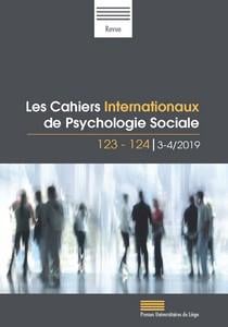 Cahiers internationaux de psychologie sociale n.123/124