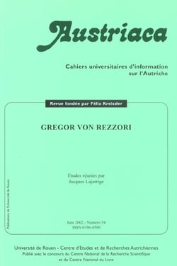 AUSTRIACA n.54 : Gregor von Rezzori