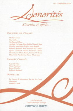 Sonorites N 2 Ecoute Et Apres