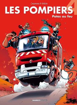 Les pompiers Tome 4 : potes au feu
