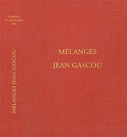 Mélanges Jean Gascou : textes et études papyrologiques (P.Gascou)