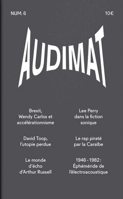 Audimat - Revue n°6 - Revue de critique musicale