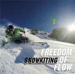 Freedom Of Flow : Snowkiting