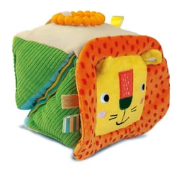 Livre cube tout doux : Mon ami le lion