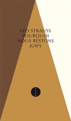 Pourquoi nous restons juifs
