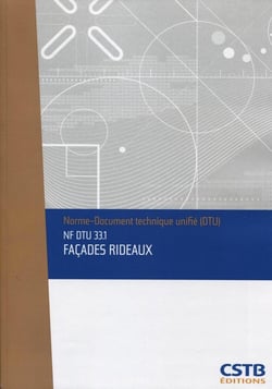 NF DTU 33.1 façades rideaux