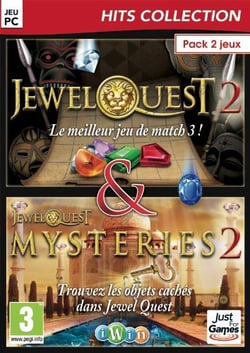 Coffret 2 jeux: jewel quest 2 & jewel quest mysteries 2
