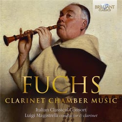 Georg Friedrich Fuchs : Musique de chambre pour clarinette. Italian Classical Consort, Magistrelli