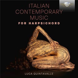 Musique contemporaine italienne pour clavecin - Quintavalle