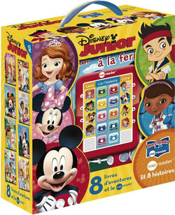 DISNEY JUNIOR - ME READER - MA TABLETTE DE LECTURE AVEC HUIT LIVRES