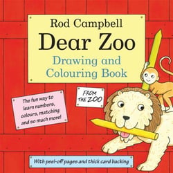 THE DEAR ZOO - DRAWING AND COLOURING BOOK