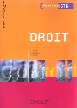 Droit term. stg - livre eleve - ed.2006