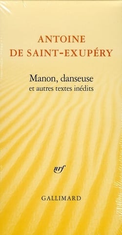 Manon, danseuse et autres textes