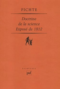 Doctrine de la science - exposé de 1812