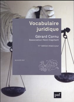 Vocabulaire juridique (11e édition)