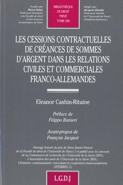 Les cessions contractuelles des créances de sommes d'argent
