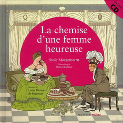 La chemise d'une femme heureuse