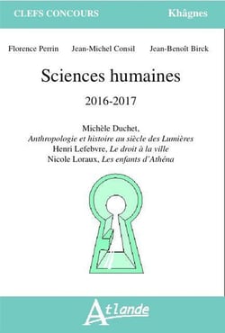 Khâgnes - sciences humaines 2016-2017