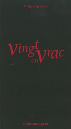 Vingt en vrac - moins qu'hier, plus que demain