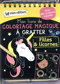 Licorne mon livre magic de coloriage: pour les enfants de 4 à 8 ans  (Paperback)