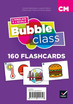 L'anglais à l'école avec bubble class - CM1, CM2 - flashcards (édition 2018)