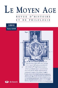 Revue le Moyen Age n.2012/1