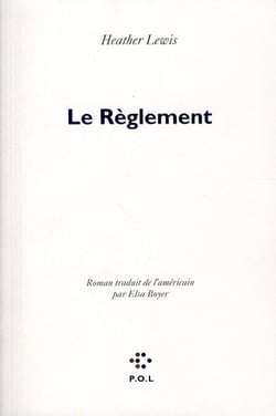 Reglement (Le)
