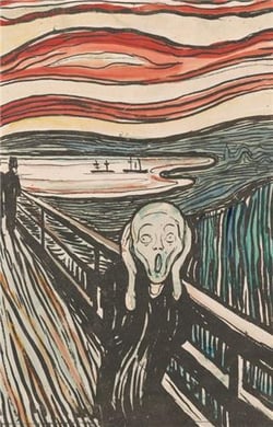 Edvard Munch : the scream