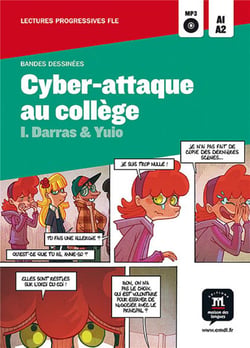 Cyber-attaque au collège - niveau a1-a2