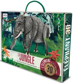 L'éléphant 3D : la jungle, une biodiversité extraordinaire