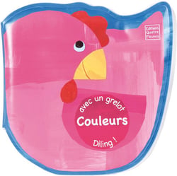 Couleurs - livre de bain grelot