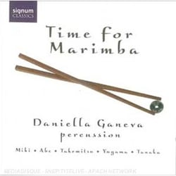 Time For Marimba - CD