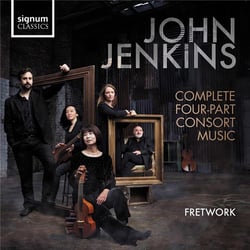 Jenkins, John : intégrale de la musique pour consort de violes en quatre parties