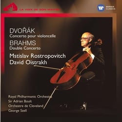 Dvorak : concerto pour violoncelle - Brahms : double concerto