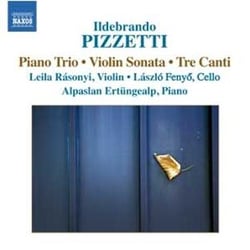 Trio pour piano - sonate pour violon - tre canti