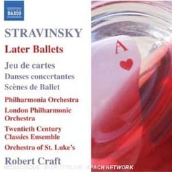 Igor Stravinski Derniers Ballets