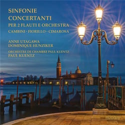 Symphonies concertantes pour 2 flûtes et orchestre