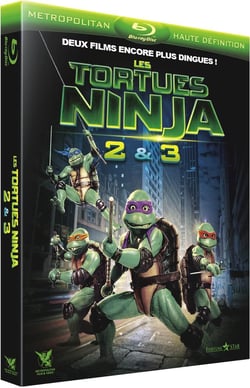 Les Tortues Ninja 2 & 3 : Le secret de la mutation + Les Tortues Ninja 3 : Nouvelle génération