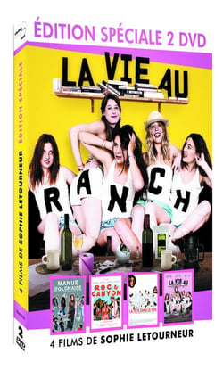 4 films de Sophie Letourneur : Manue Bolonaise + Roc & Canyon + La tête dans le vide + La vie au Ranch